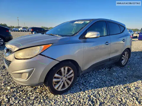 KM8JUCAC2BU227362 — 2011 Hyundai Tucson, Передняя часть, фото до ремонта