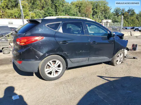 2012 Hyundai Tucson Gls VIN KM8JUCAC0CU509405 фото 3