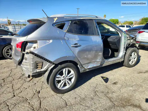 2012 Hyundai Tucson Gls VIN KM8JU3AC0CU445544 фото 3