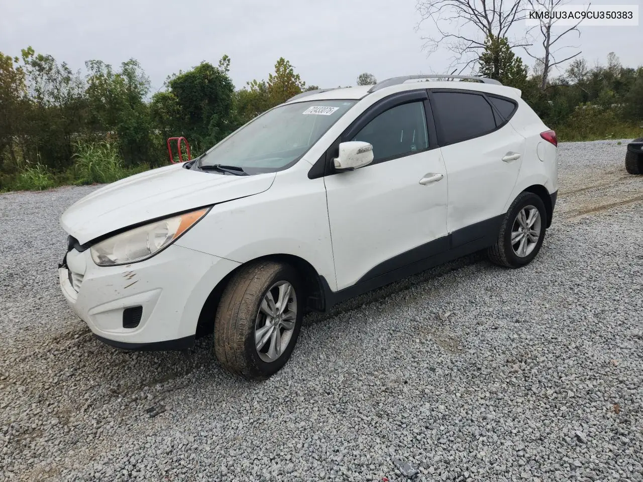 2012 Hyundai Tucson Gls VIN KM8JU3AC9CU350383 фото 1
