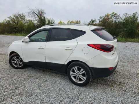2012 Hyundai Tucson Gls VIN KM8JU3AC9CU350383 фото 2