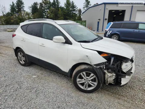 2012 Hyundai Tucson Gls VIN KM8JU3AC9CU350383 фото 4