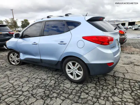 2012 Hyundai Tucson Gls VIN KM8JUCAC5CU487224 фото 2