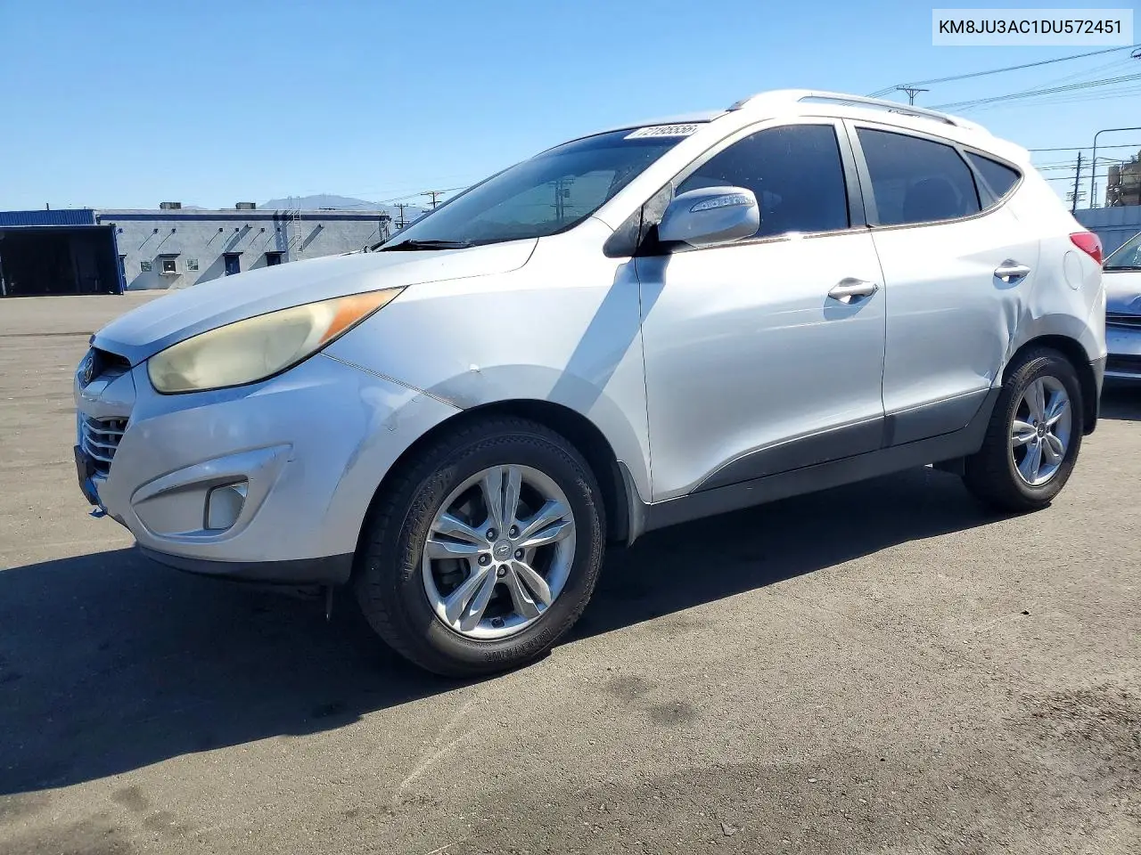 2013 Hyundai Tucson Gls VIN KM8JU3AC1DU572451 фото 1