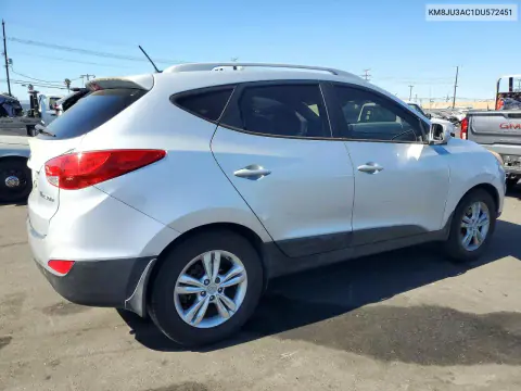 2013 Hyundai Tucson Gls VIN KM8JU3AC1DU572451 фото 3