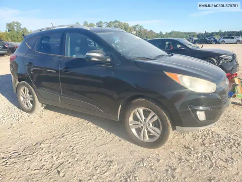 2013 Hyundai Tucson Gls VIN KM8JU3AC8DU578781 фото 4