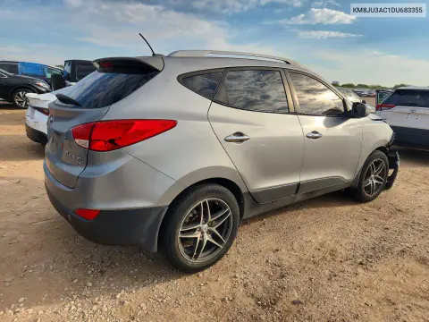 2013 Hyundai Tucson Limited VIN KM8JU3AC1DU683355 фото 3