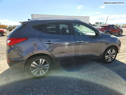 2014 Hyundai Tucson VIN KM8JUCAG4EU793773 фото 3