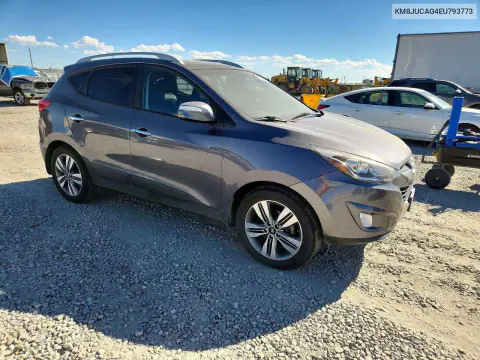 2014 Hyundai Tucson VIN KM8JUCAG4EU793773 фото 4