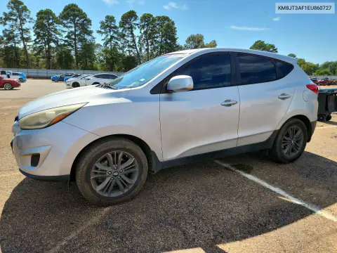 KM8JT3AF1EU860727 — 2014 Hyundai Tucson, Передняя часть, фото до ремонта
