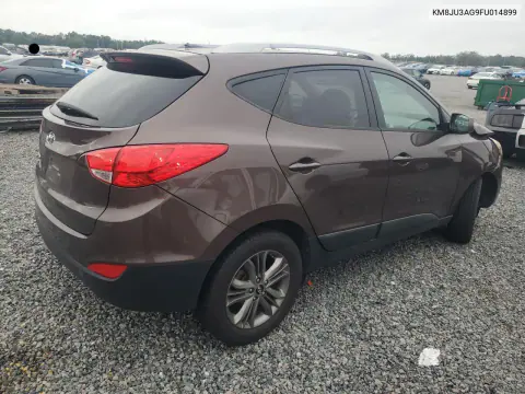 2015 Hyundai Tucson Se VIN KM8JU3AG9FU014899 фото 3