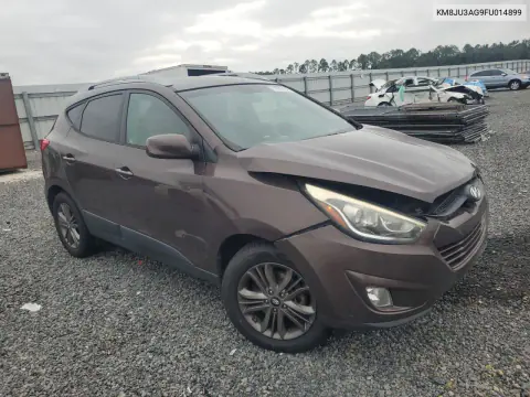 2015 Hyundai Tucson Se VIN KM8JU3AG9FU014899 фото 4