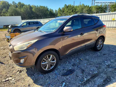 KM8JUCAG7FU998988 — 2015 Hyundai Tucson, Механические повреждения, фото до ремонта