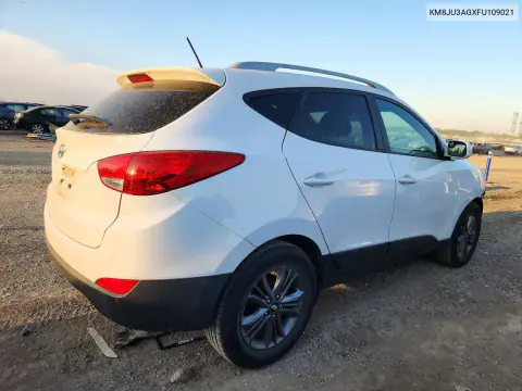 2015 Hyundai Tucson Se VIN KM8JU3AGXFU109021 фото 3