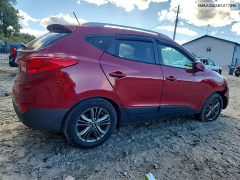 2015 Hyundai Tucson Se VIN KM8JU3AG4FU117096 фото 3