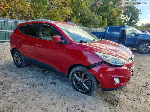 2015 Hyundai Tucson Se VIN KM8JU3AG4FU117096 фото 4