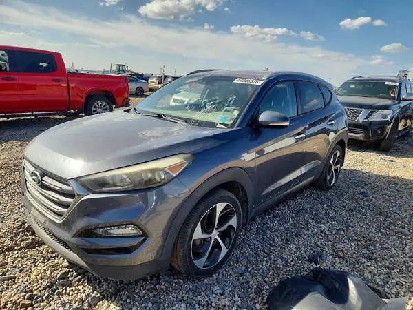 KM8J3CA29GU062167 — 2016 Hyundai Tucson, Град (Hail), фото до ремонта