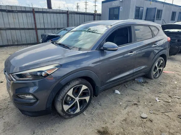 KM8J33A27GU201048 — 2016 Hyundai Tucson, Задняя часть (Rear End), фото до ремонта