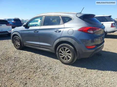 2016 Hyundai Tucson Se VIN KM8J33A47GU239543 фото 2