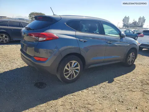 2016 Hyundai Tucson Se VIN KM8J33A47GU239543 фото 3