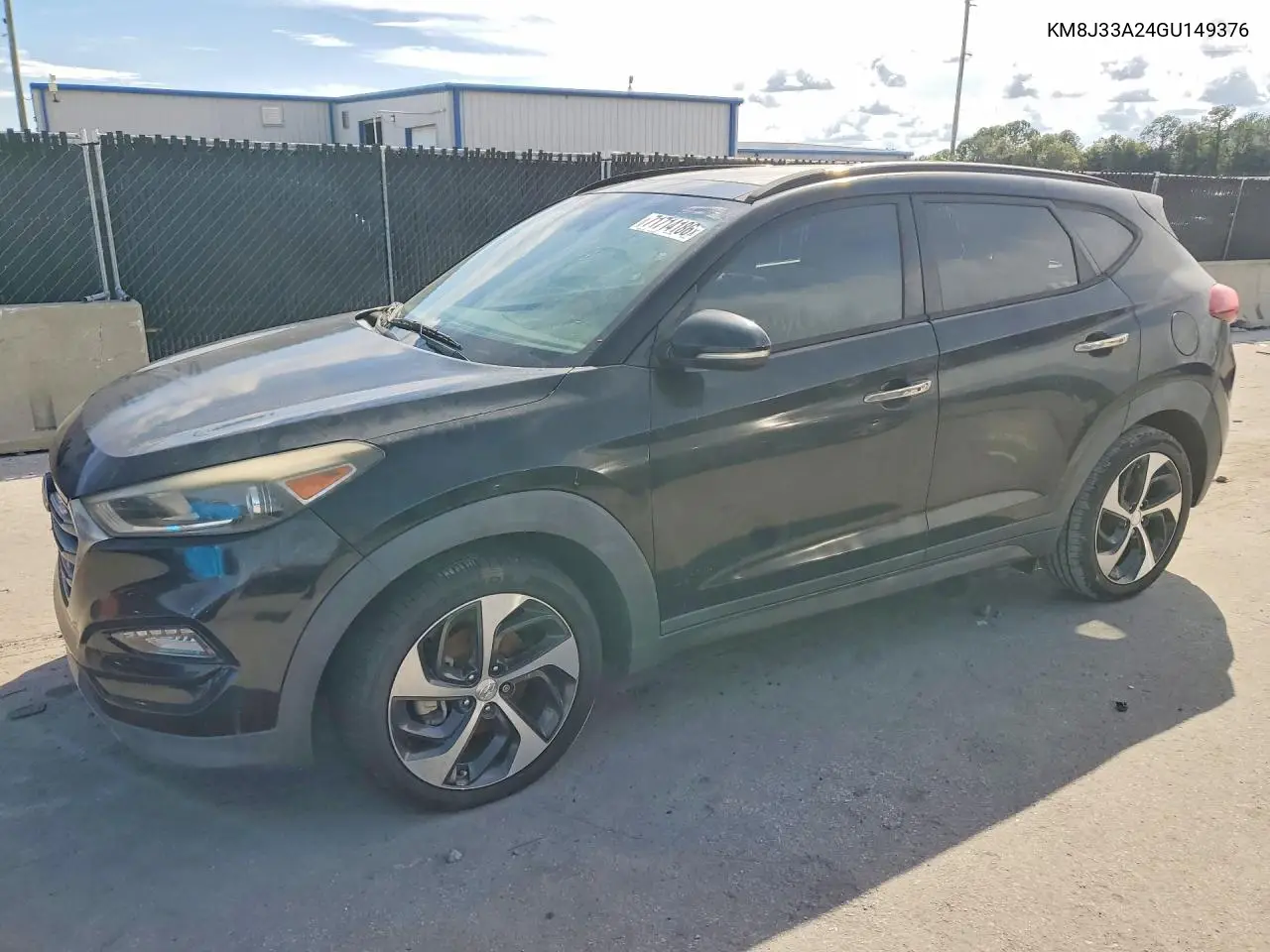 2016 Hyundai Tucson Limited VIN KM8J33A24GU149376 фото 1