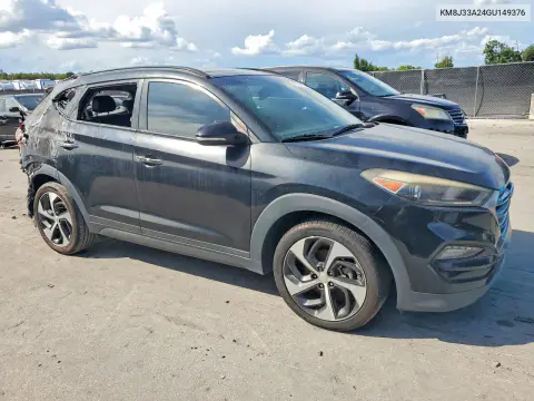2016 Hyundai Tucson Limited VIN KM8J33A24GU149376 фото 4