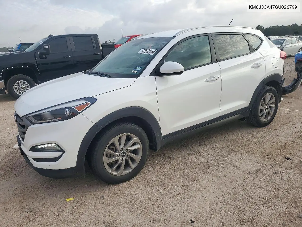 2016 Hyundai Tucson Se VIN KM8J33A47GU026799 фото 1