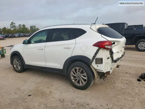 2016 Hyundai Tucson Se VIN KM8J33A47GU026799 фото 2