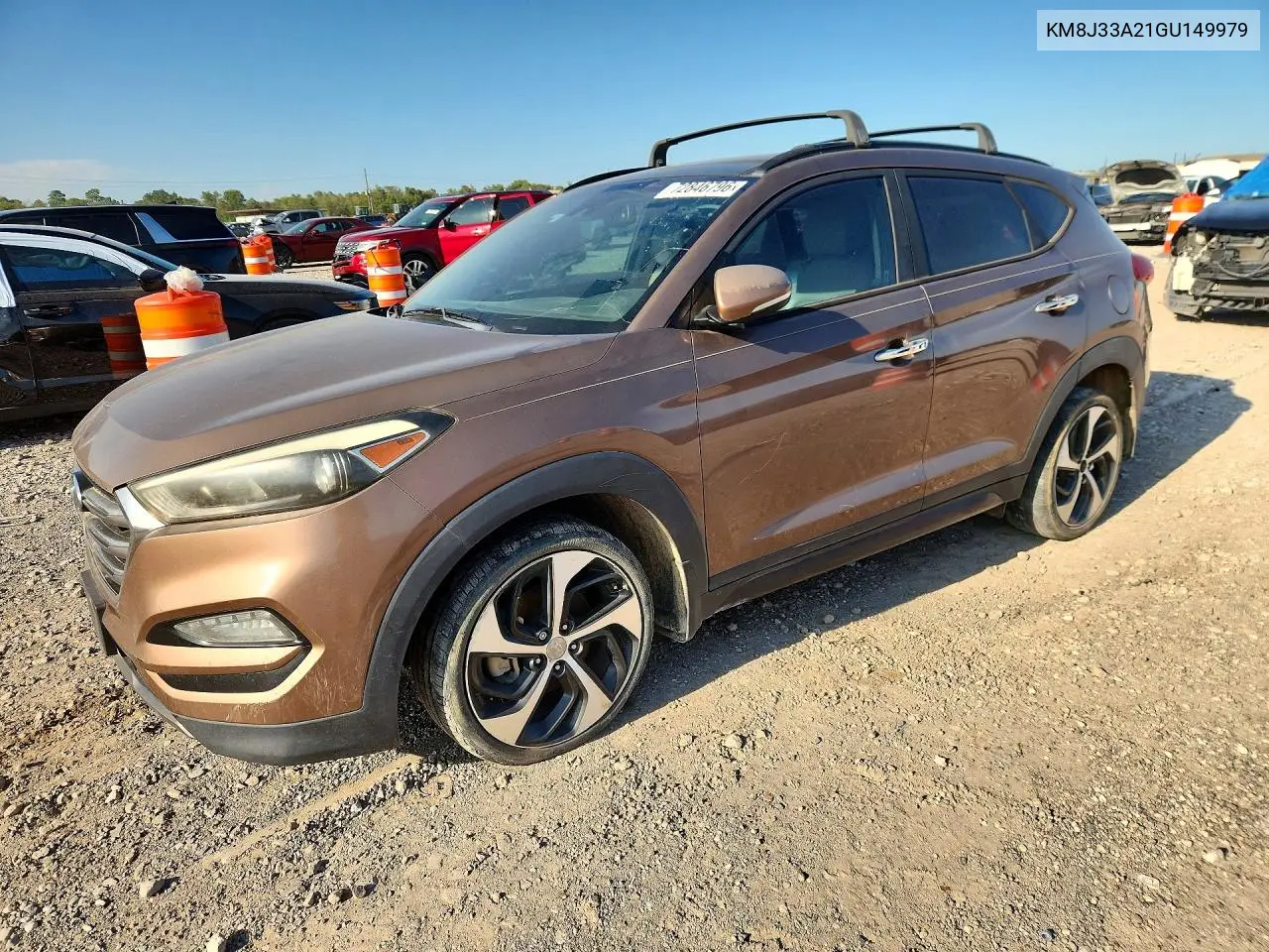 KM8J33A21GU149979 Hyundai Tucson 2016 — повреждение Механические повреждения, фото до ремонта