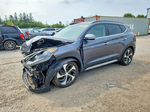 KM8J3CA29HU542985 — 2017 Hyundai Tucson, Передняя часть (Front End), фото до ремонта