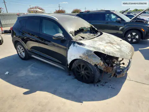 KM8J33A46HU306098 — 2017 Hyundai Tucson, фото 4 с аукциона Copart, Пожар