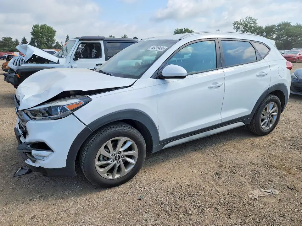 KM8J33A42HU410619 Hyundai Tucson 2017 — повреждение Передняя часть, фото до ремонта