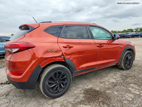 2017 Hyundai Tucson Se VIN KM8J3CA42HU389531 фото 3
