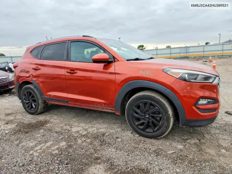 2017 Hyundai Tucson Se VIN KM8J3CA42HU389531 фото 4