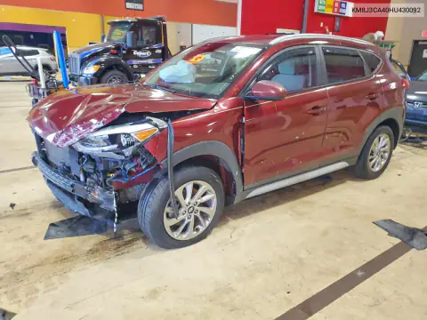 KM8J3CA40HU430092 — 2017 Hyundai Tucson, Передняя часть, фото до ремонта