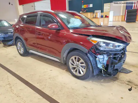 KM8J3CA40HU430092 — 2017 Hyundai Tucson, фото 4 с аукциона Copart, Передняя часть