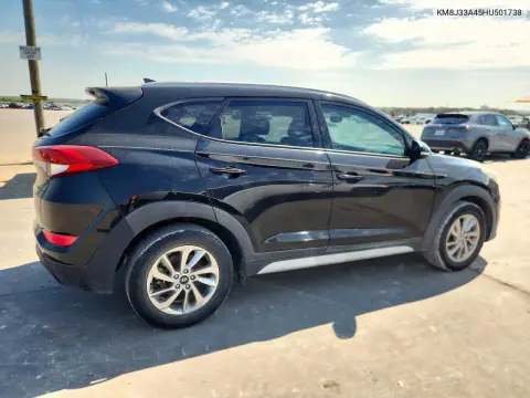2017 Hyundai Tucson Se Plus VIN KM8J33A45HU501738 фото 3