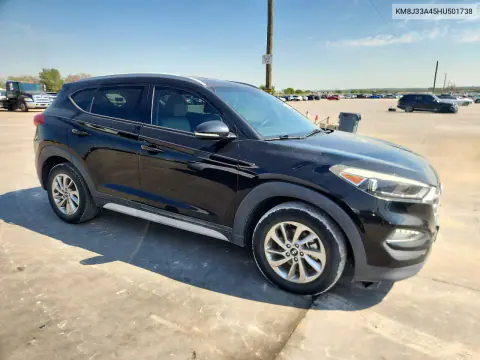 2017 Hyundai Tucson Se Plus VIN KM8J33A45HU501738 фото 4