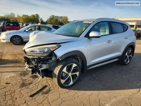 KM8J3CA25HU331248 — 2017 Hyundai Tucson, Передняя часть, фото до ремонта