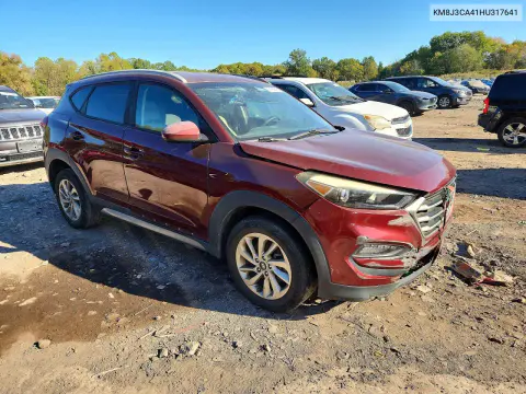 2017 Hyundai Tucson Se VIN KM8J3CA41HU317641 фото 4