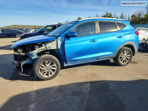 KM8J3CA49HU485737 — 2017 Hyundai Tucson, Передняя часть, фото до ремонта