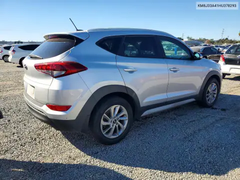 KM8J33A41HU378293 — 2017 Hyundai Tucson, фото 3 с аукциона Copart, Задняя часть