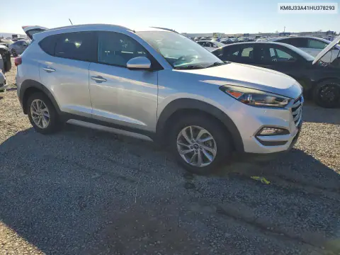 KM8J33A41HU378293 — 2017 Hyundai Tucson, фото 4 с аукциона Copart, Задняя часть