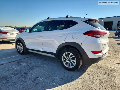 2017 Hyundai Tucson Eco VIN KM8J33A28HU511615 фото 2