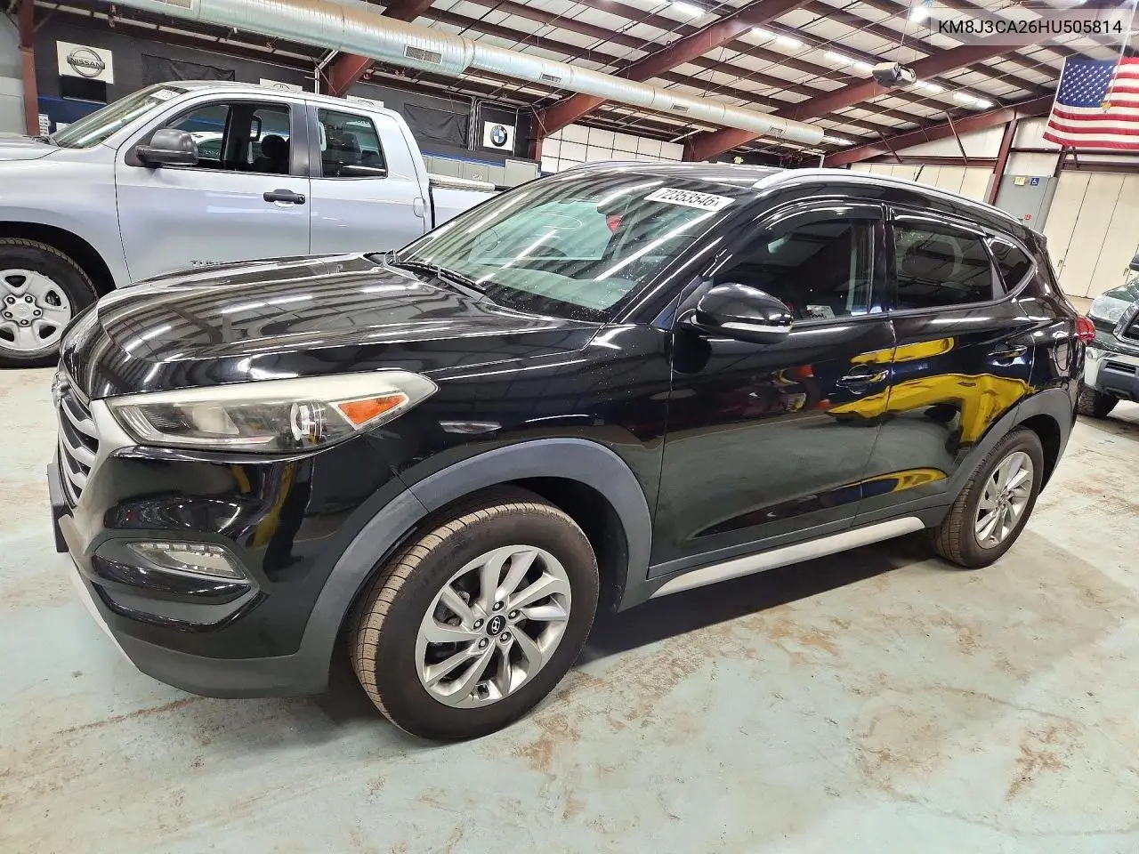 2017 Hyundai Tucson Eco VIN KM8J3CA26HU505814 фото 1