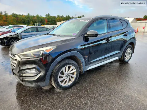 KM8J3CA45HU397400 — 2017 Hyundai Tucson, Передняя часть, фото до ремонта