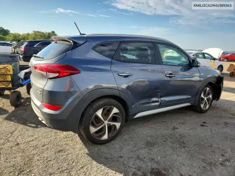 KM8J3CA29HU389363 — 2017 Hyundai Tucson, фото 3 с аукциона Copart, Сторона