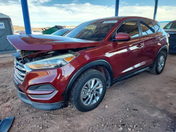 KM8J23A45JU791259 — 2018 Hyundai Tucson, Передняя часть (Front End), фото до ремонта
