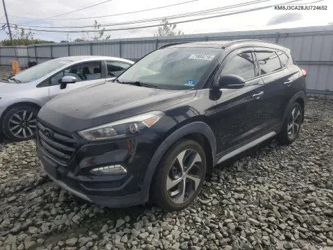 KM8J3CA28JU724652 — 2018 Hyundai Tucson, Мелкие вмятины и царапины, фото до ремонта