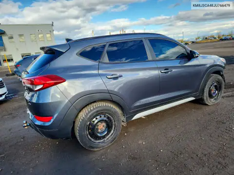 KM8J3CA48JU766479 — 2018 Hyundai Tucson, фото 3 с аукциона Copart, Передняя часть